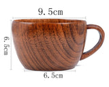 Handcrafted Wooden Coffee Mug & Spoon Set