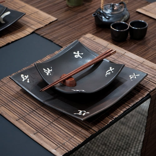 Japanese Character Dinner Set